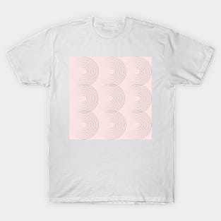 The Circle Has the Win - Pink T-Shirt